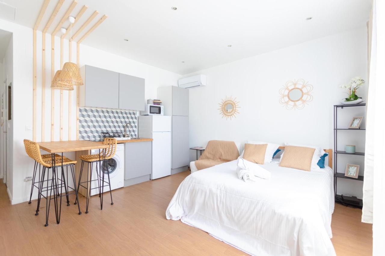 Studio Deco Blancarde 2-3 Pers Terrasse Parking Clim Marseille Bagian luar foto